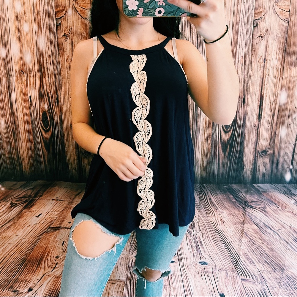 Rue 21 navy blue tee